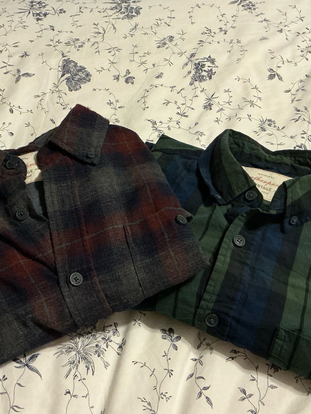 Bundle of Men’s M Weatherproof Plaid Shirts - 1 is NWT